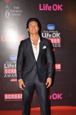 Tiger Shroff at Life Ok Screen Awards red carpet in Mumbai on 14th Jan 2015